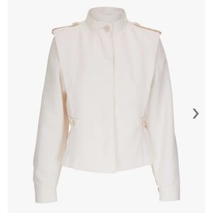 AKRIS Gregory Linen Cotton Blend Jacket